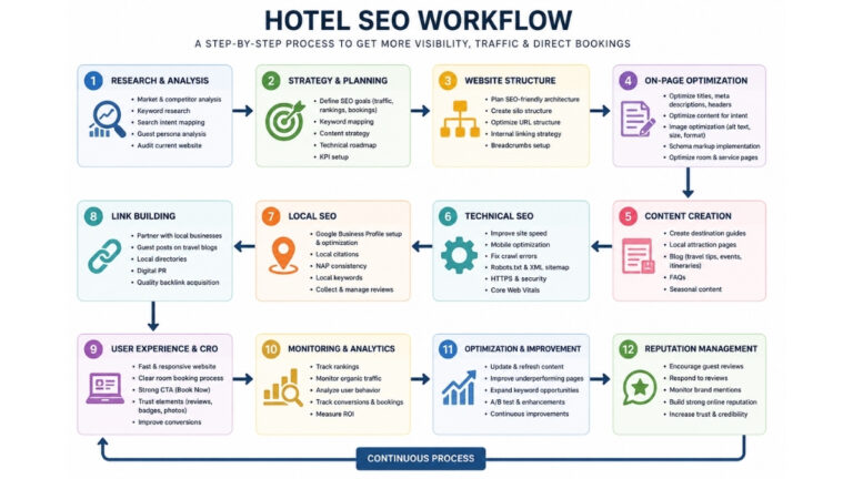 Hotel SEO Workflow