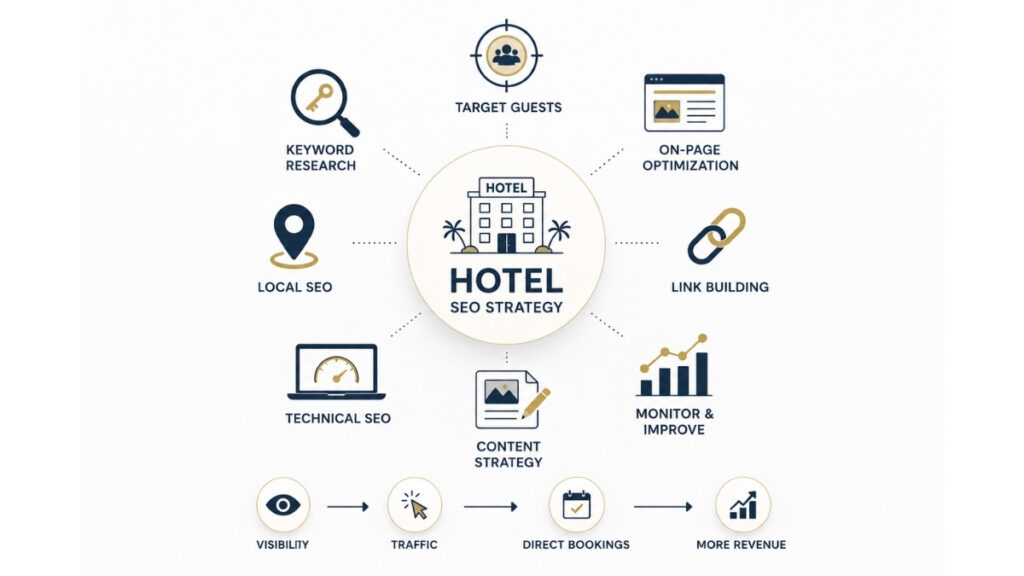 The hotel SEO strategy we would build first