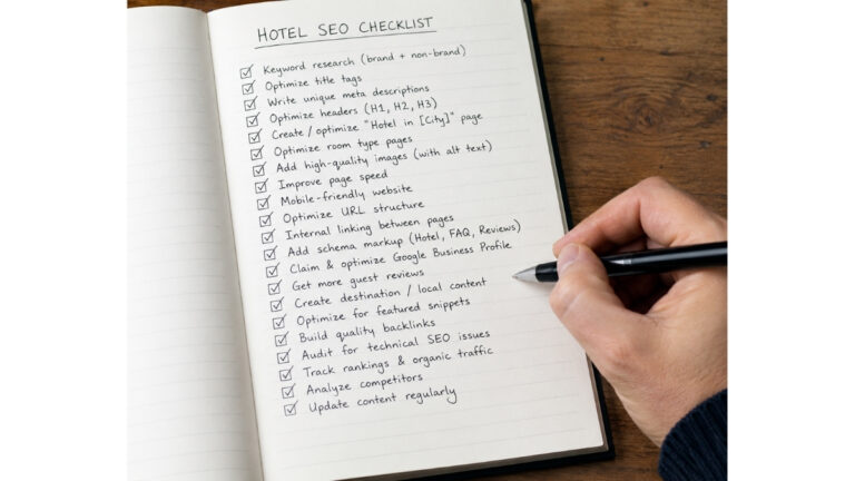 The mistake: treating hotel SEO like a checklist