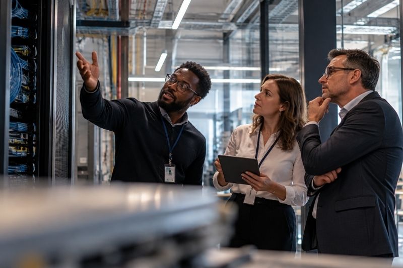 IT, ops and finance, covered​